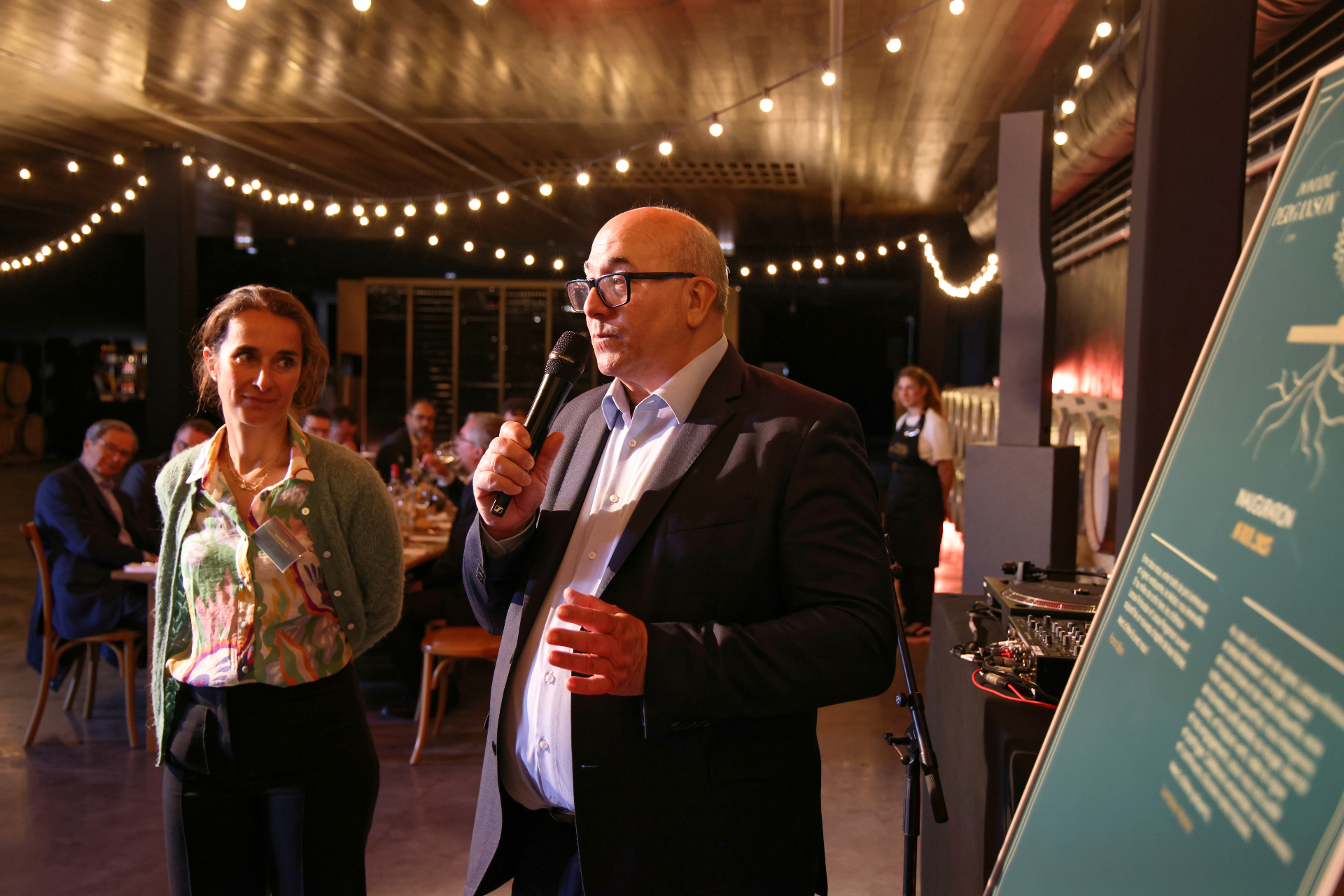 Discours du directeur des Vignobles de Larose — présentation de la stratégie durable - réalisé par Agence Kulte