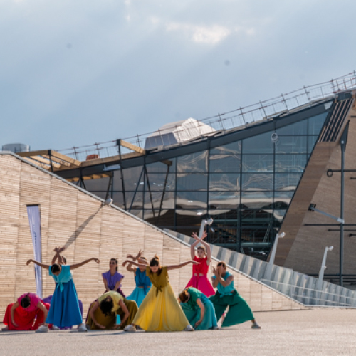 INAUGURATION DU PONT ENTRE C.A.O. & STADE DE FRANCE<BR>Métropole du Grand Paris 