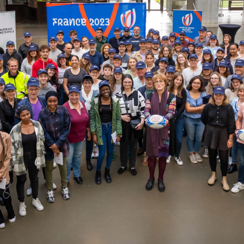 RASSEMBLEMENT TEAM 2023<BR>Coupe du Monde de Rugby France 2023 